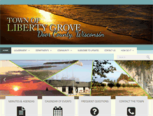 Tablet Screenshot of libertygrove.org